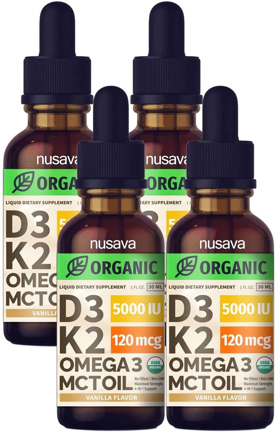 Vitamin D3 K2 Liquid Drops with Omega-3