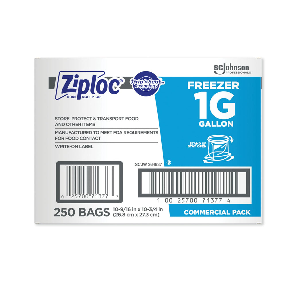 SC Johnson Professional Ziploc Gallon Freezer Bags

