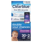 Clearblue Advanced Digital Ovulation Test Kit - LH Estrogen

