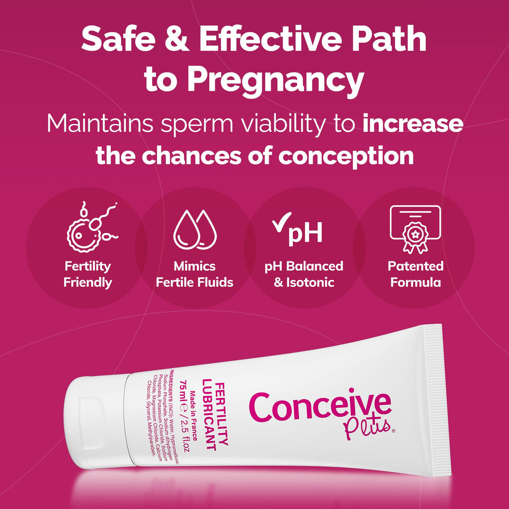 Conceive Plus Fertility Lubricant | Sperm-Friendly, Water-Based

