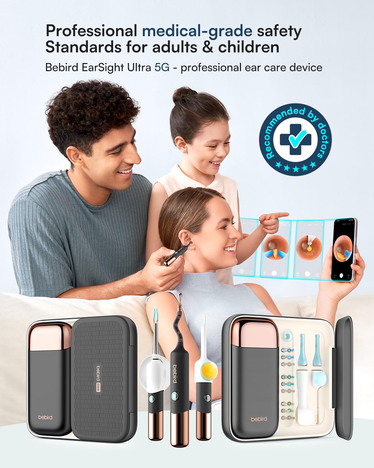 Bebird Earsight Ultra 2K Ear Wax Removal Tool Camera

