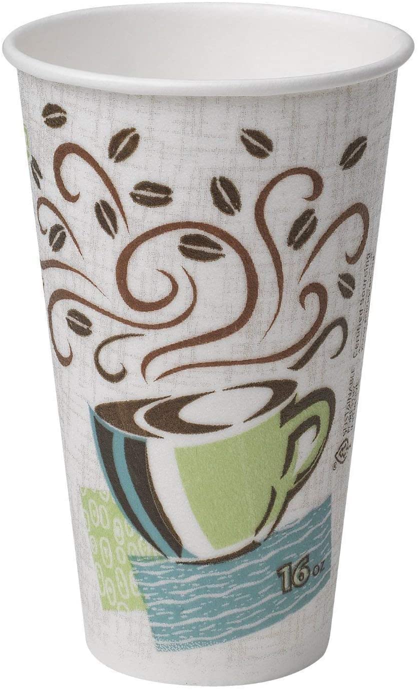 Dixie Perfectouch Insulated Paper Hot Cup | Keeps Drinks Hot


