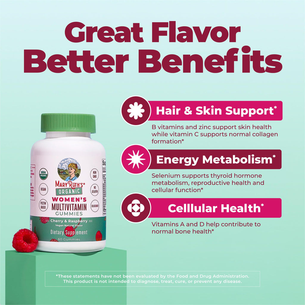 MaryRuth's Multivitamin Gummies for Women – Immune Support

