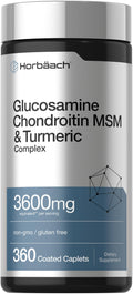 Horbäach Glucosamine Chondroitin MSM with Turmeric