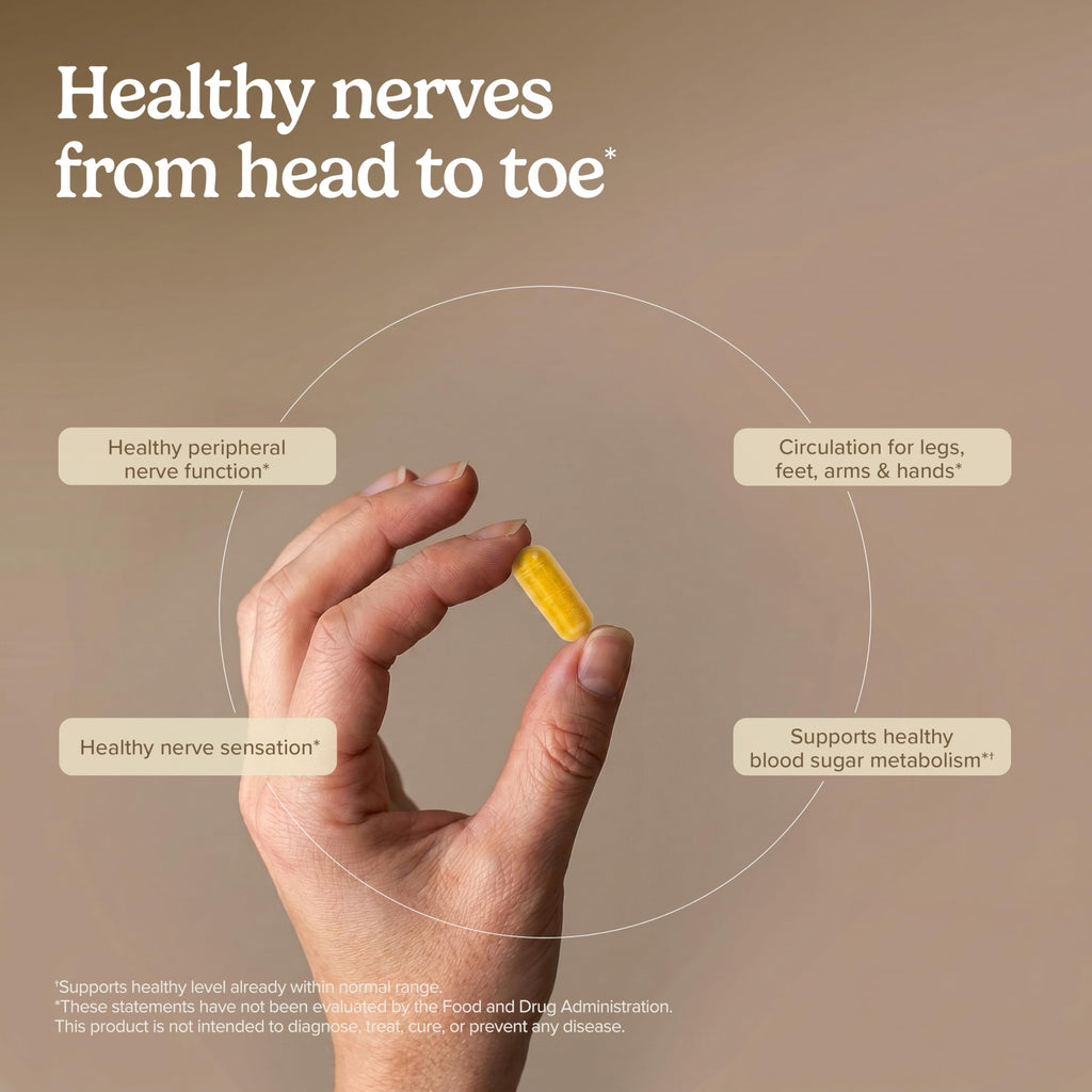 Terry Naturally Healthy Feet & Nerves Nerve Support Capsules

