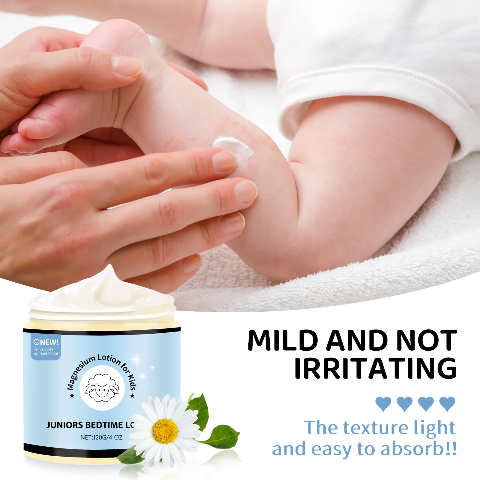 Magnesium Lotion for Sleep & Relaxation - Topical Cream

