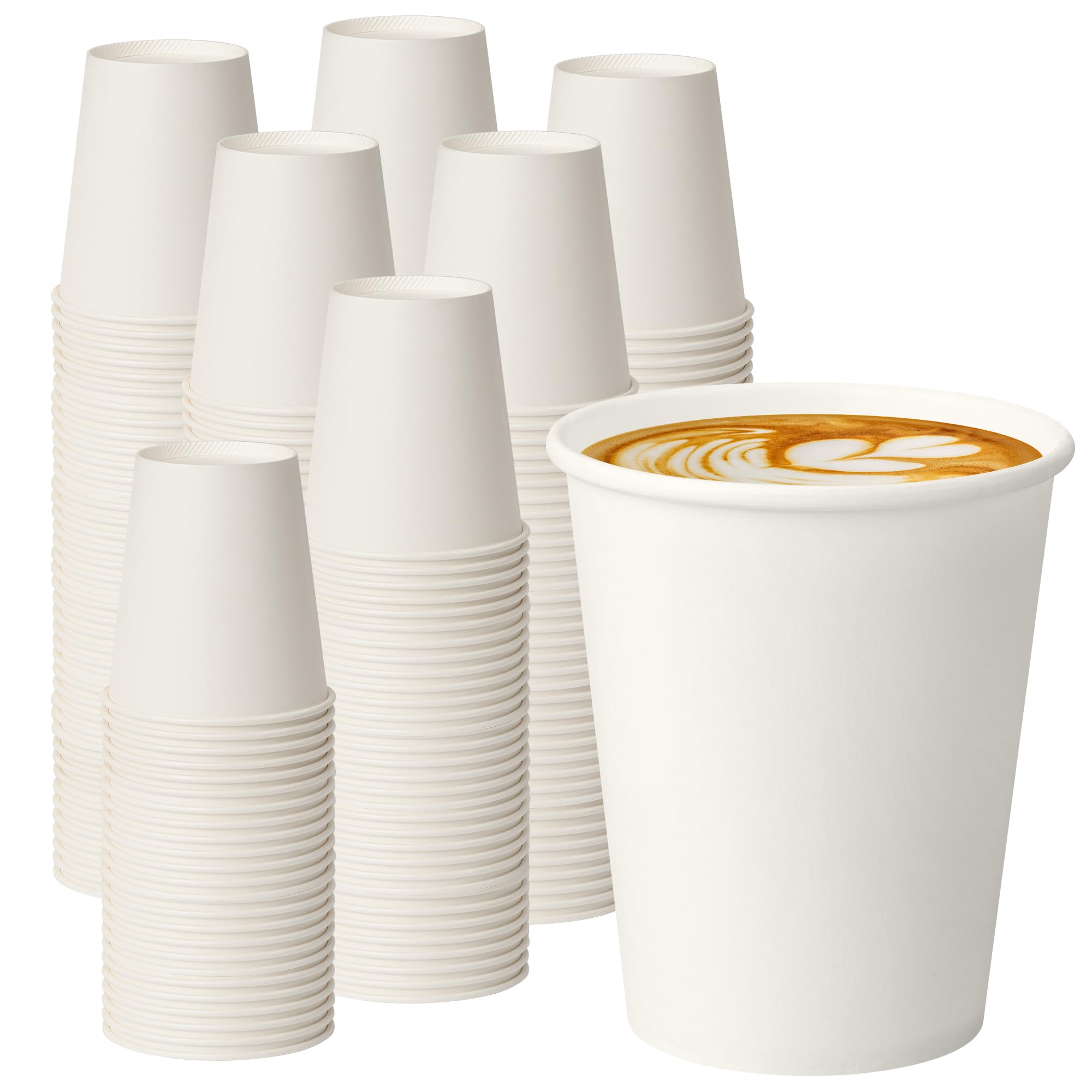 Disposable Paper Coffee Cups for Hot Beverages