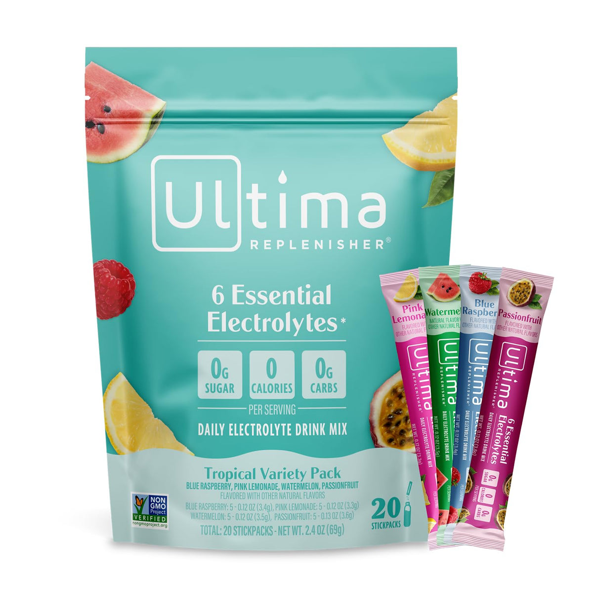 Ultima Replenisher Electrolyte Powder - Zero Sugar Hydration