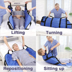 ZHEEYI Positioning Bed Pad with Reinforced Handles

