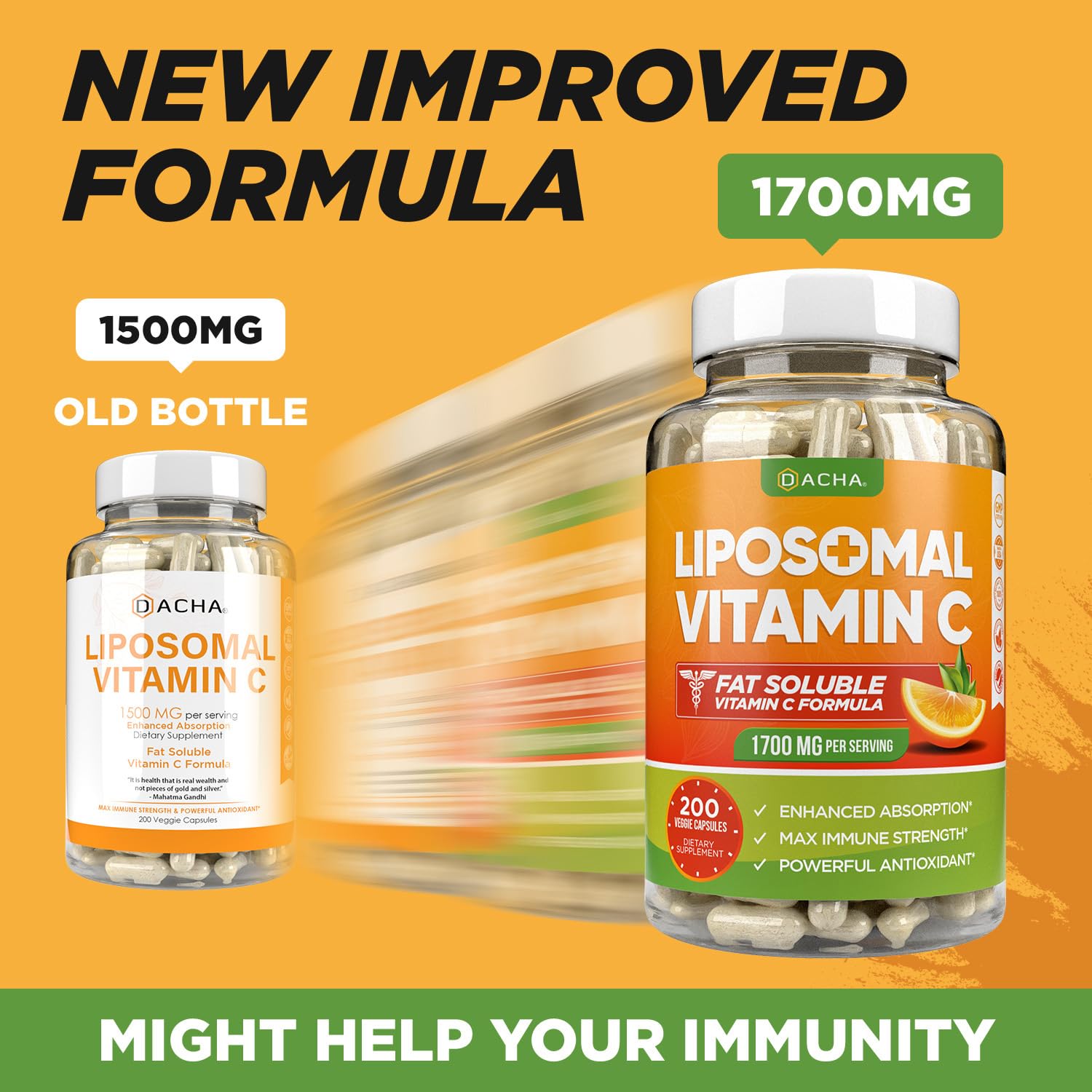 DACHA Liposomal Vitamin C Supplement for Immune Support

