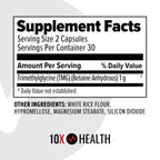 10X Health TMG Dietary Supplement for Liver and Heart

