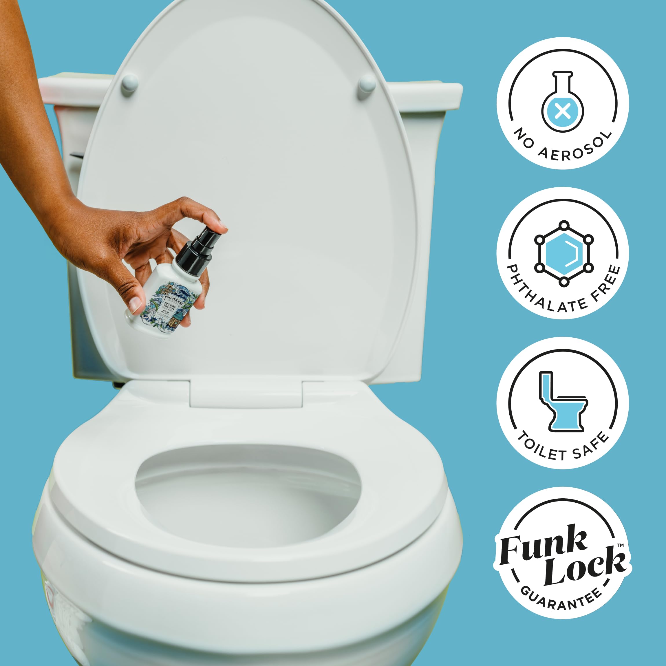 Poo-Pourri Toilet Spray - Odor-Blocking Freshness

