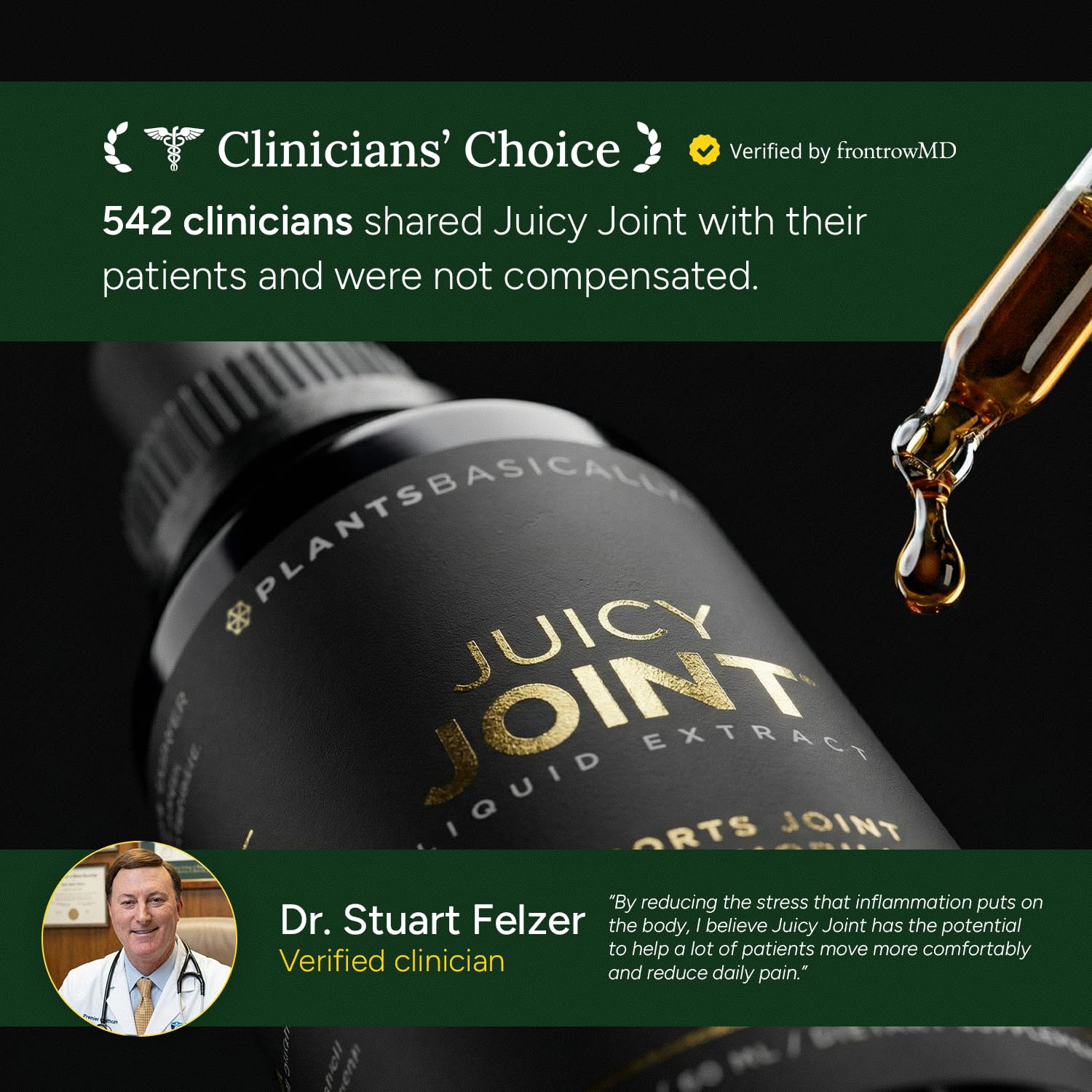 Juicy Joint Extract Plant-Based Joint Support | Mobility

