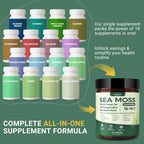 Sea Moss Gummies with Bladderwrack – Immune & Digestion

