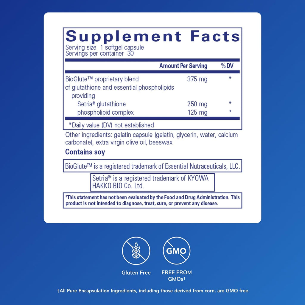 Pure Encapsulations Liposomal Glutathione | Immune & Liver Support


