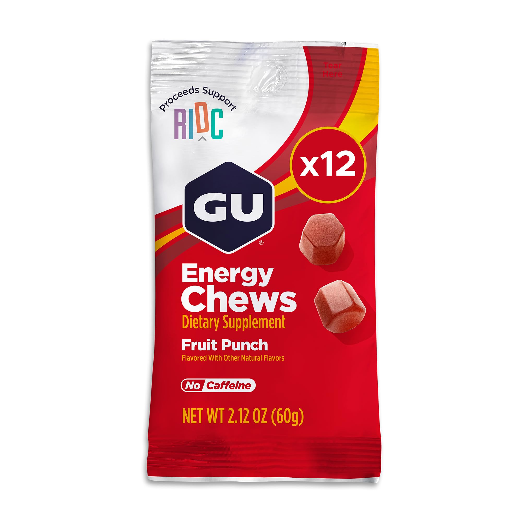 GU Energy Chews Assorted Flavors