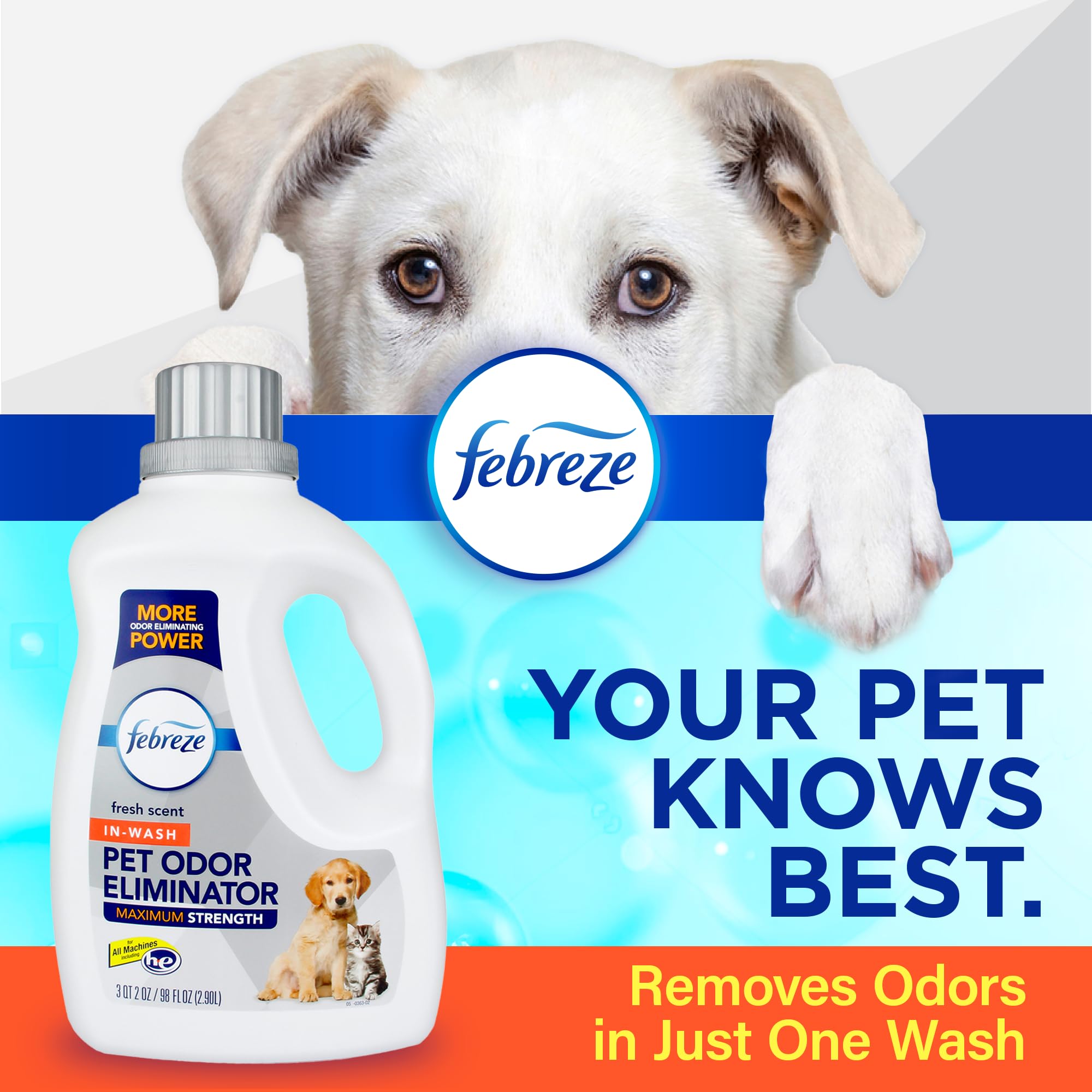 Febreze In-Wash Pet Odor Eliminator Laundry Additive

