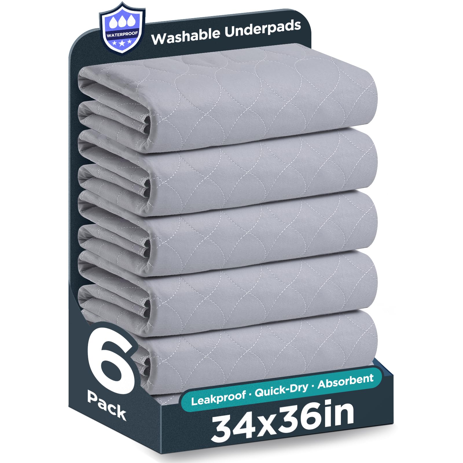 Bed Pads Brosive – Reusable Waterproof & Washable