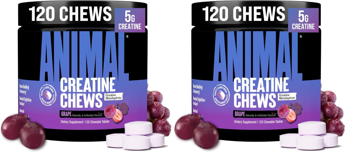 Animal Creatine Chews Tablets Monohydrate with AstraGin