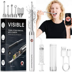 Tonsil Stone Remover with Camera - 1080P Visual Kit

