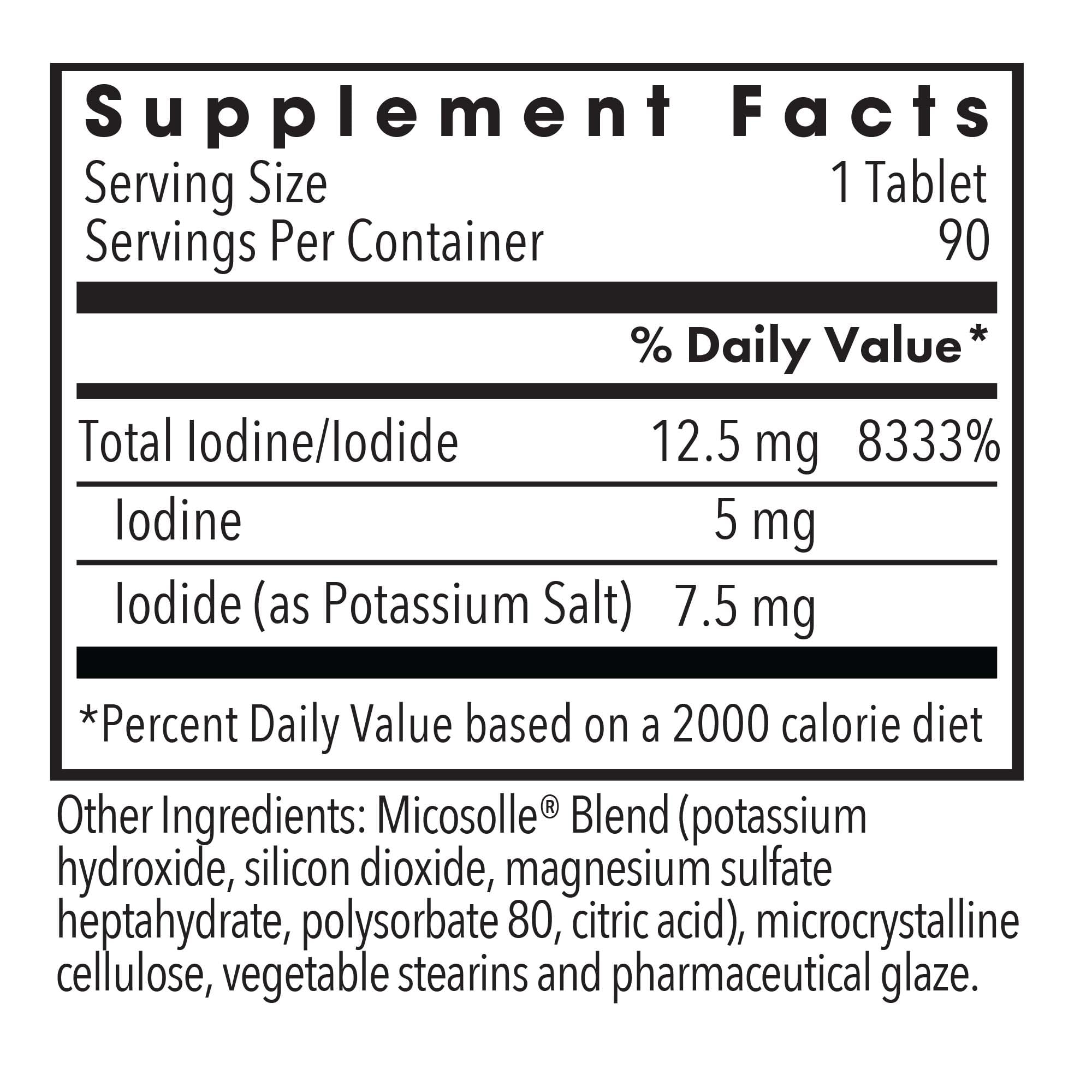 ARG Optimox Iodoral Iodine & Potassium Iodide for Thyroid

