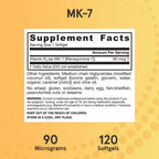 Jarrow Formulas MK-7 Vitamin K2 Softgels 90 mcg

