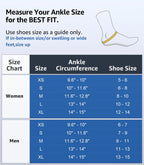 Slim-Fit Ankle Brace with Quick Lace Up and 2 Auto-Shaped Pads

