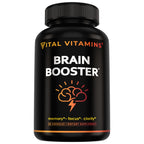 Vital Vitamins Brain Supplements Bacopa Monnieri for Memory and Focus