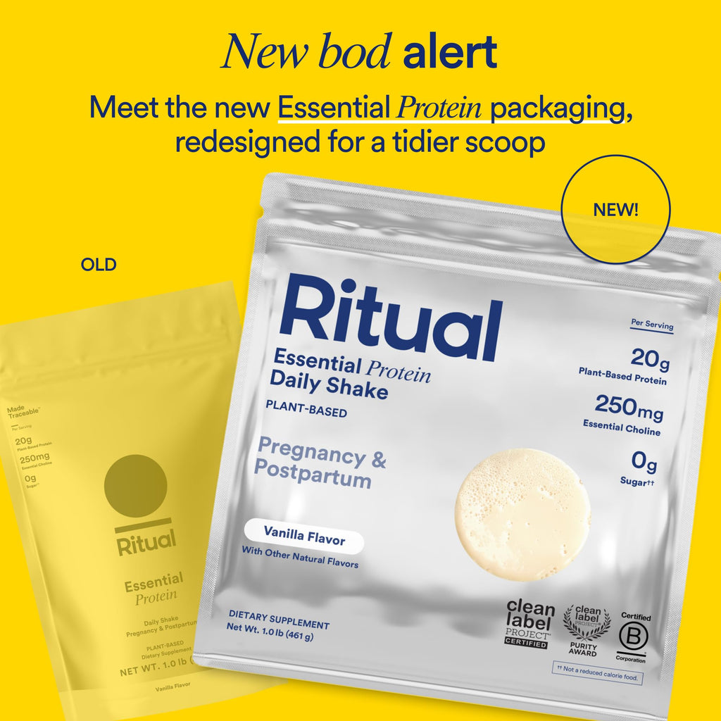 Ritual Prenatal Vegan Protein Powder - 20g Pea Protein

