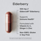 Sports Research Elderberry Immune Support Zinc D3 | Vegan

