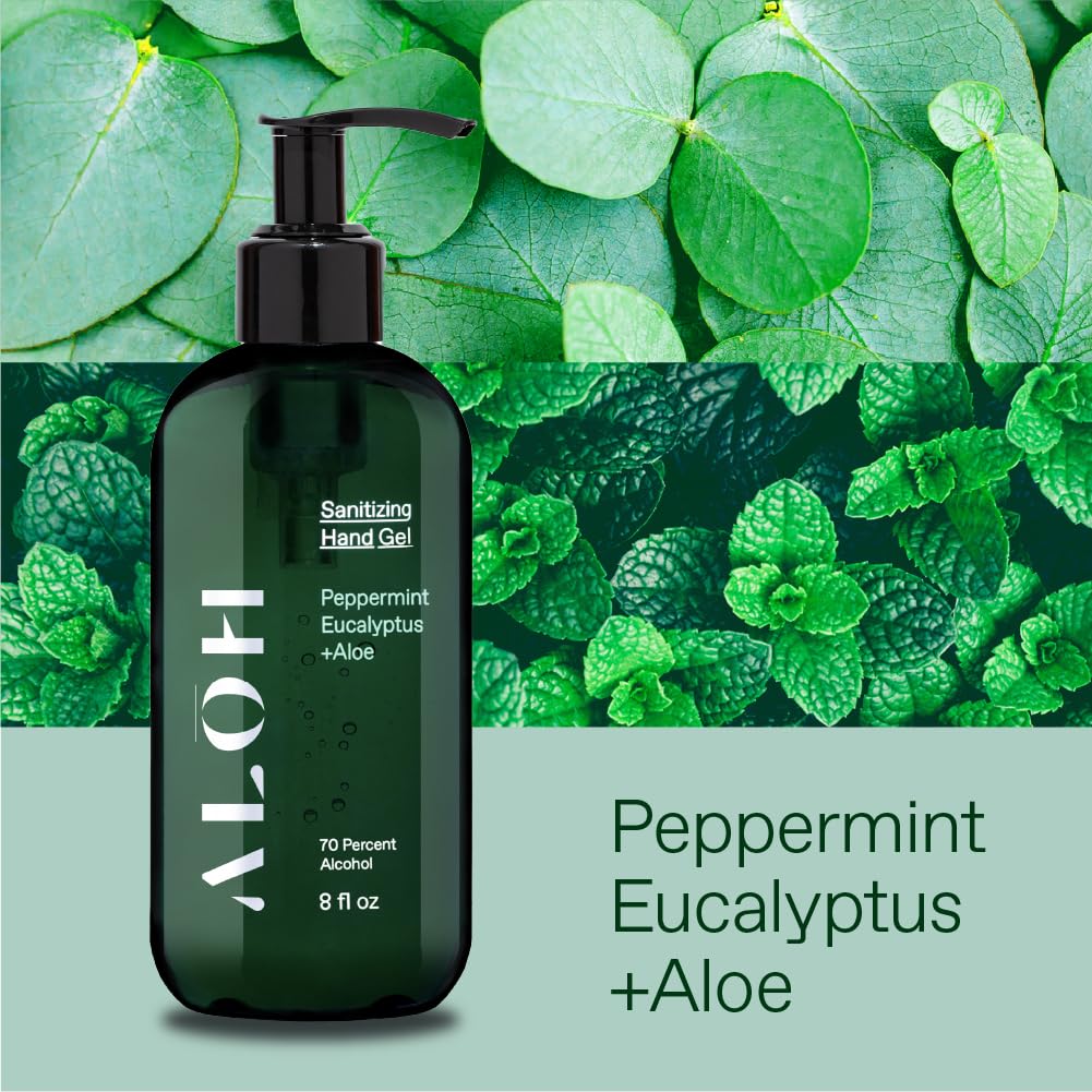 AL?H Hand Sanitizer Gel with Aloe and Essential Oils

