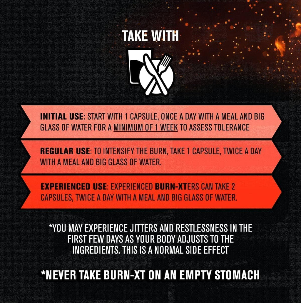 Jacked Factory Burn-XT Fat Burner Studied Metabolism

