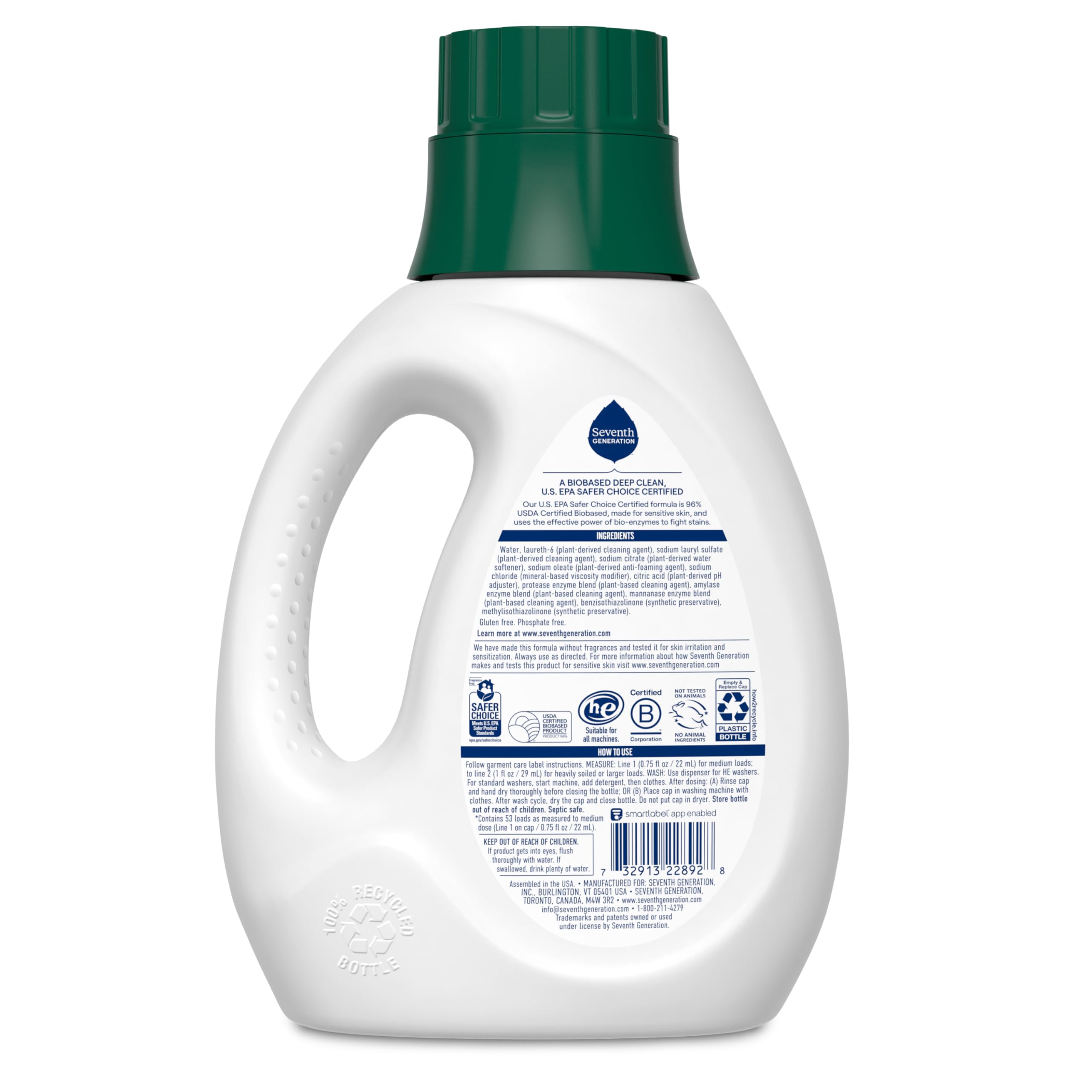 Seventh Generation Concentrated Laundry Detergent

