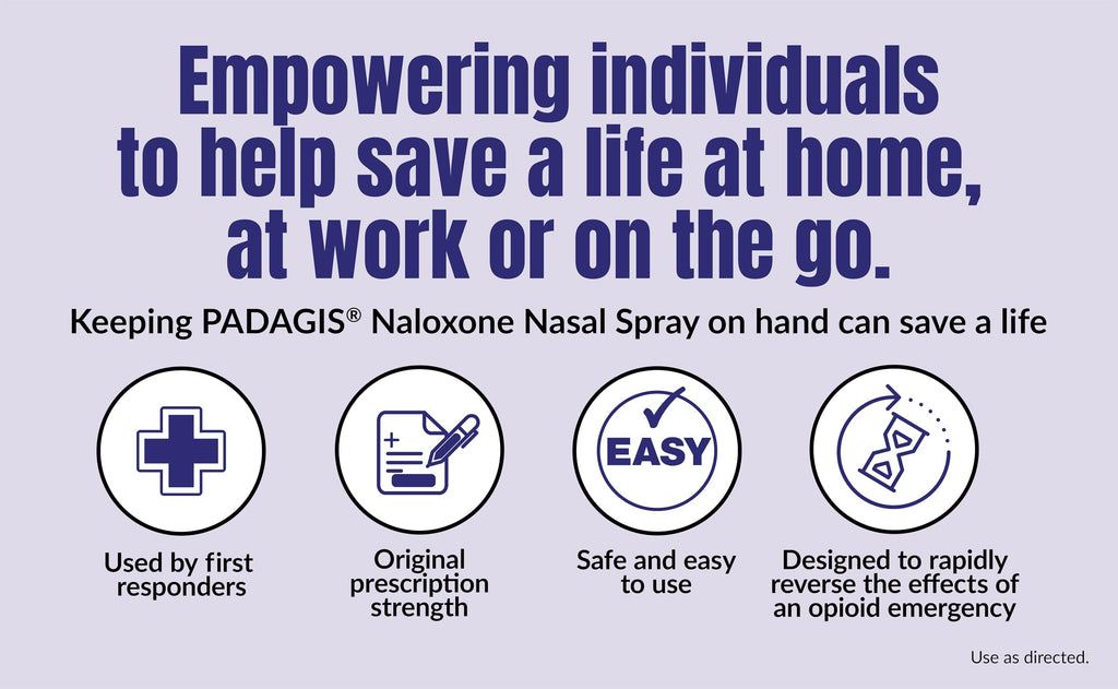 Padagis Naloxone Nasal Spray for Opioid Overdose


