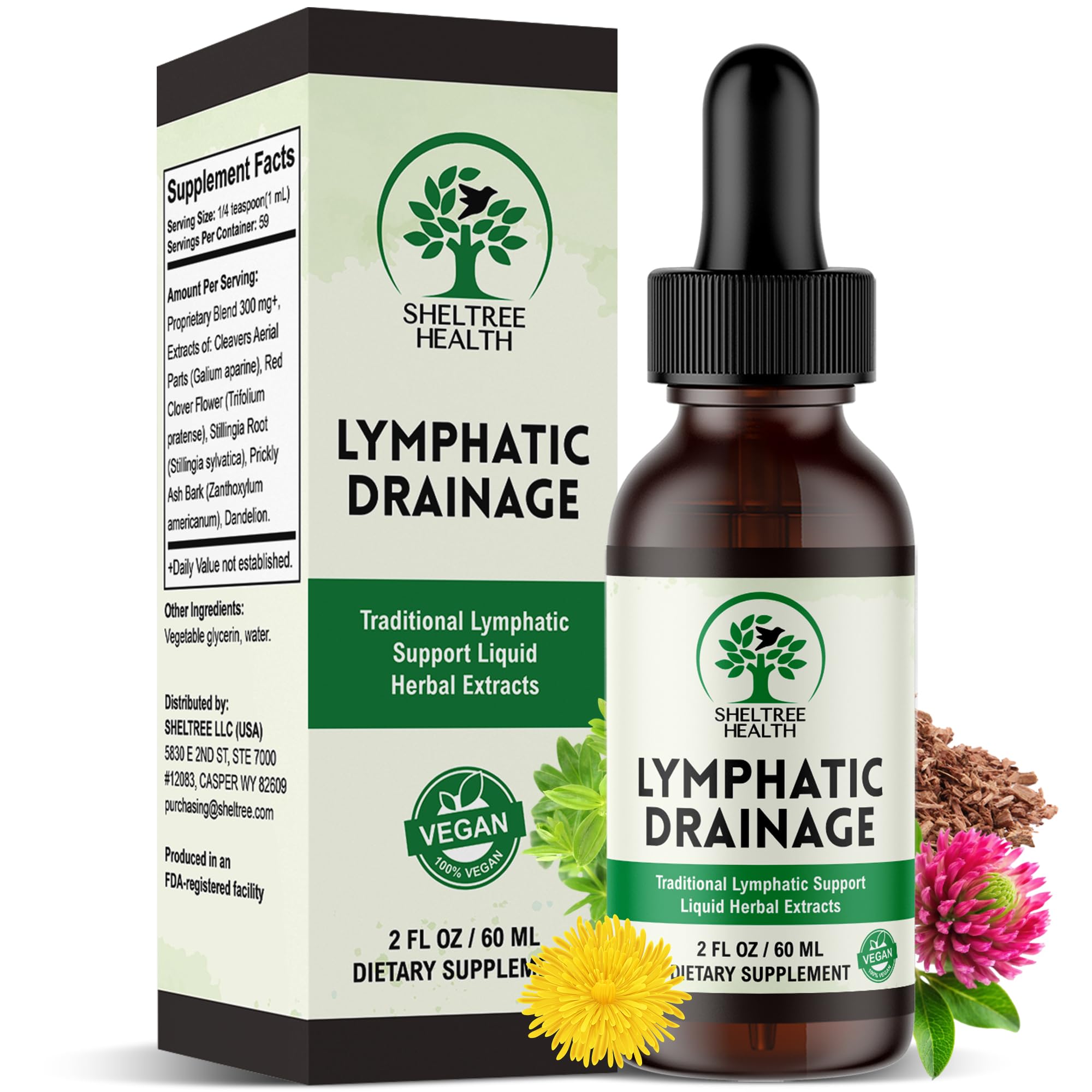 Lymphatic Drainage Drops – Herbal Lymphatic Support

