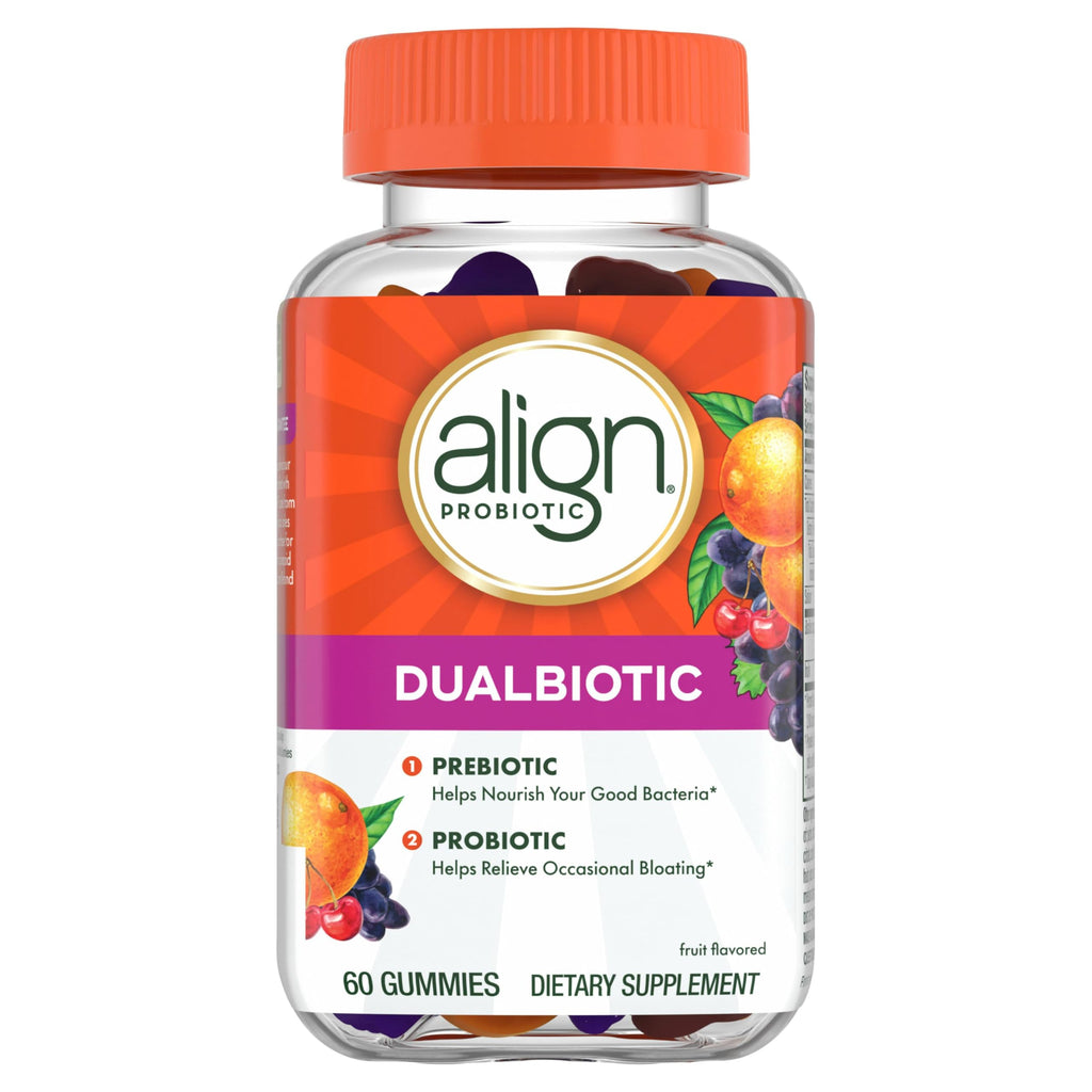 Align Probiotic Gummies with Prebiotics | Gluten Free

