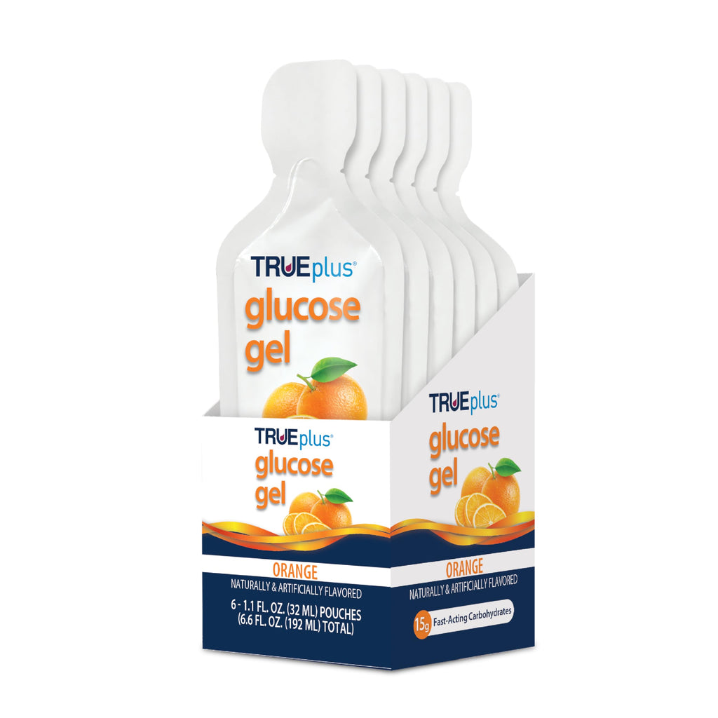 TRUEplus Glucose Gel Pouch – 15g Fast-Acting Carbs, Fat Free, Gluten Free