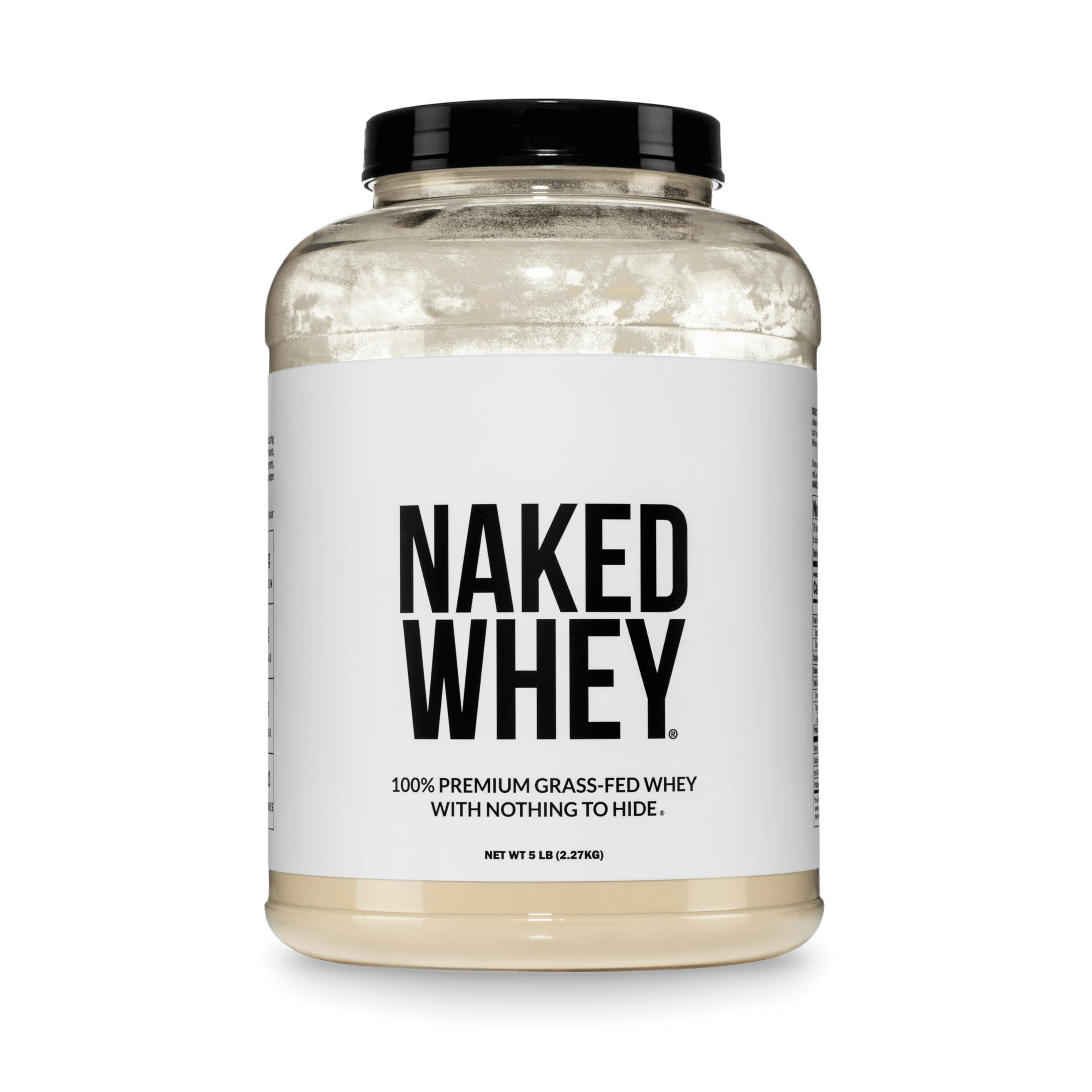 NAKED Whey Protein Powder - Grass-Fed, Non-GMO, Gluten-Free