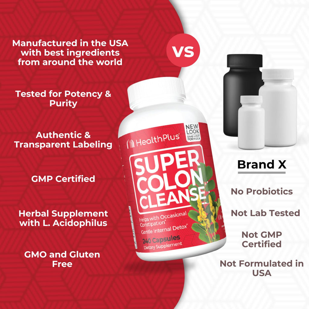 Health Plus Super Colon Cleanse | Digestive Detox

