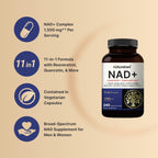 NatureBell NAD+ 11-in-1 Complex Non-GMO Supplement

