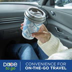 Paper Coffee Cups Dixie To Go - Insulated Non-Slip Grip

