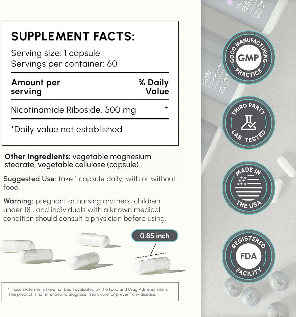 partiQlar NR Nicotinamide Riboside – NAD+ Booster

