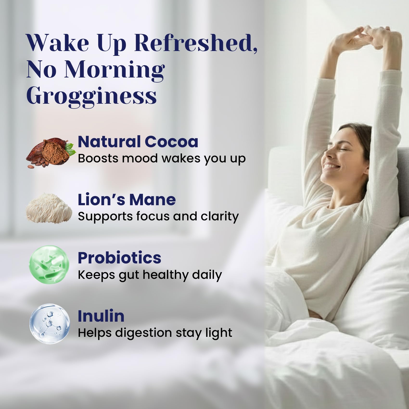 Mushroom Cocoa Sleep Aid | Moon Bedtime Brew

