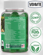 VIDAVITE Super Greens Gummies All-in-One Fruits & Veggies

