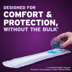 Poise Overnight Ultra Thin Pads with Wings for Bladder Leaks

