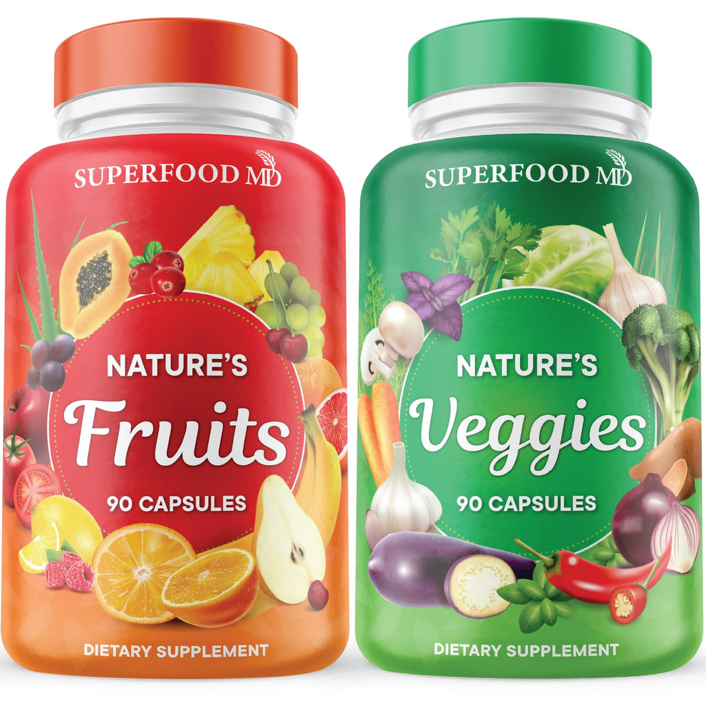 Superfood MD Fruits & Veggies Supplement with Beta Carotene

