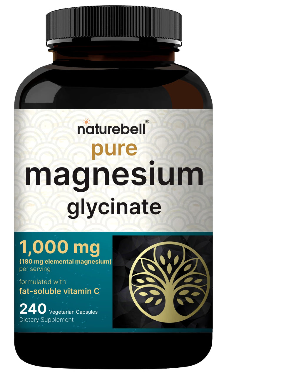NatureBell Magnesium Supplement | Pure Mineral Support

