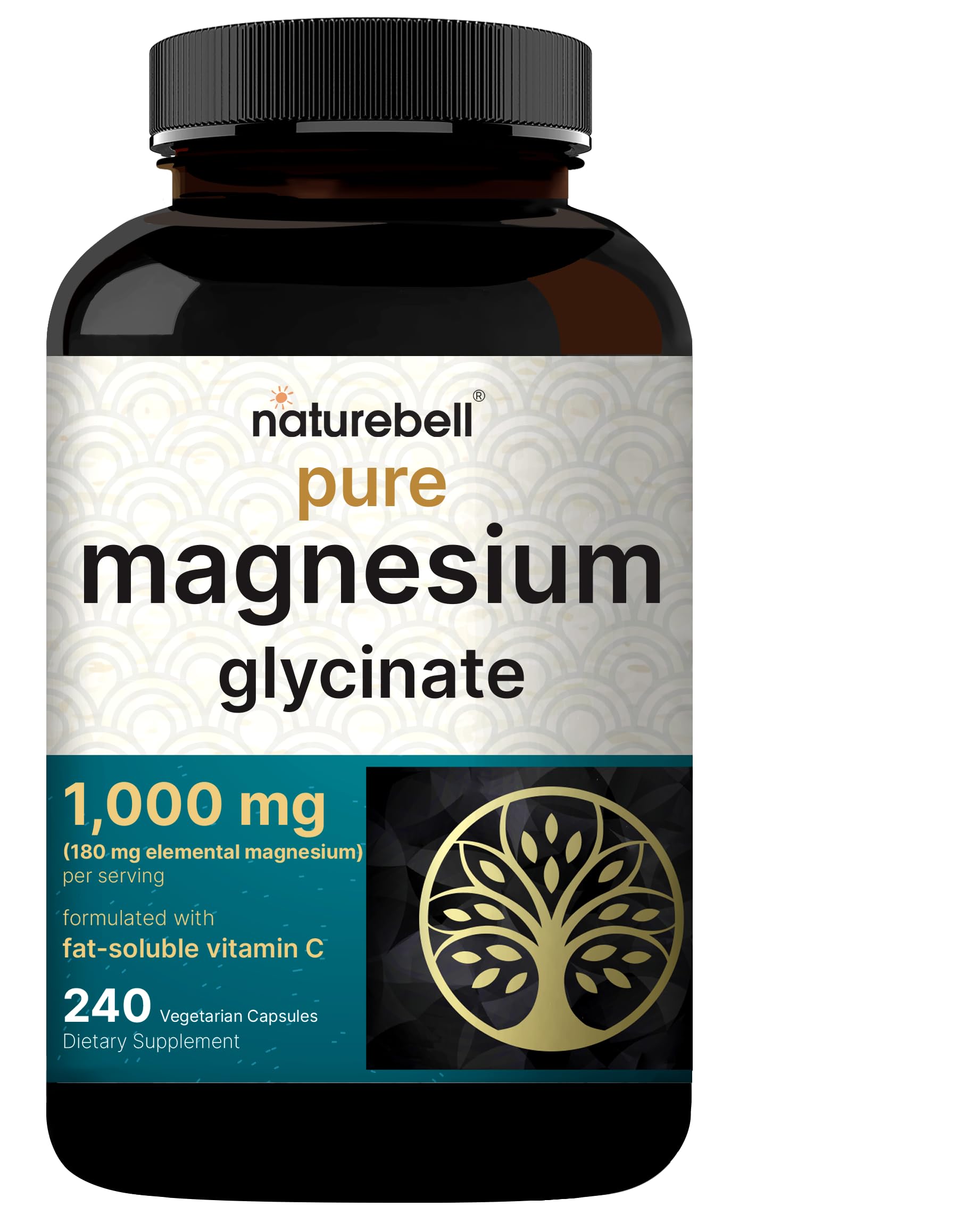 NatureBell Magnesium Supplement | Pure Mineral Support

