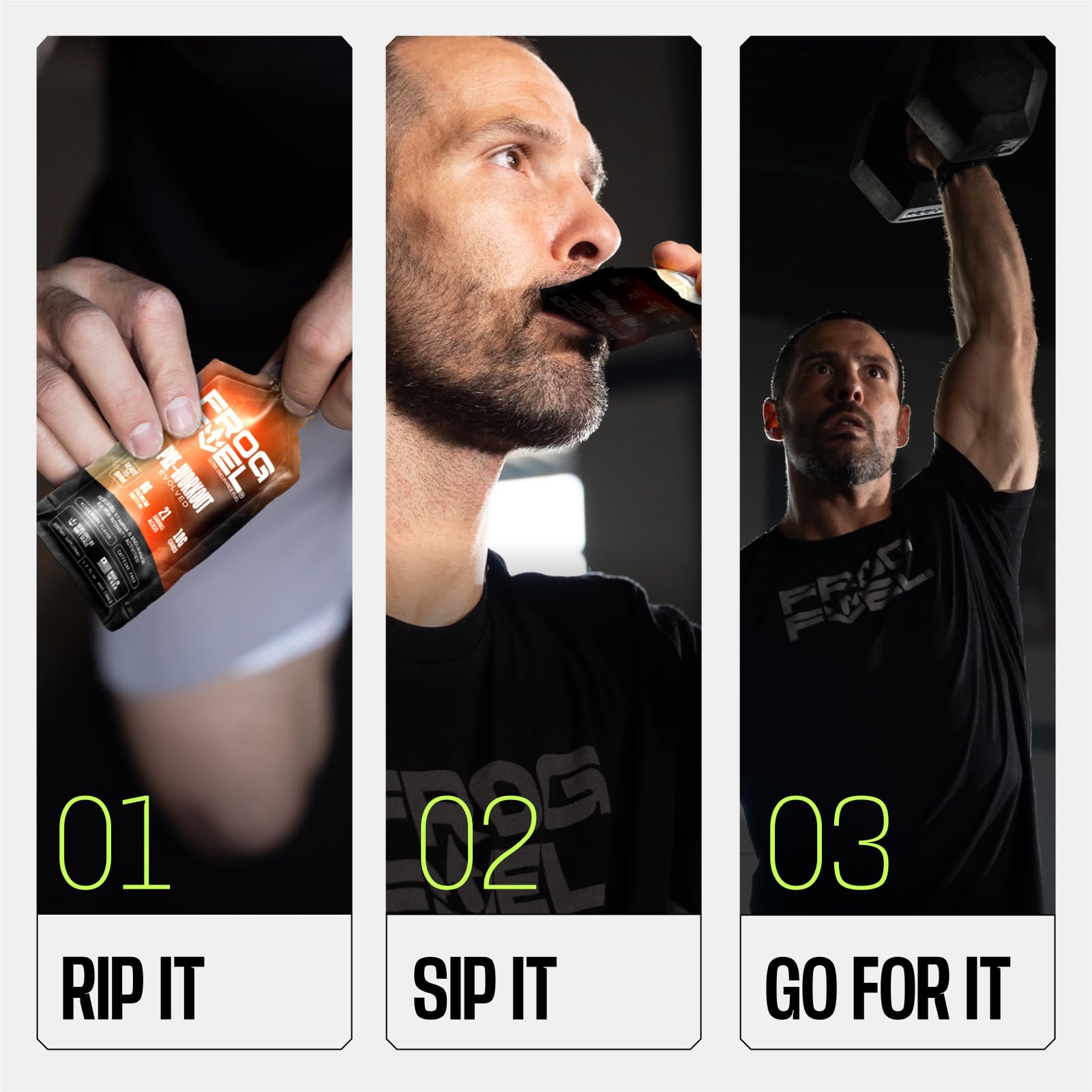 Frog Fuel Energy Gel & Pre-Workout Shot Berry

