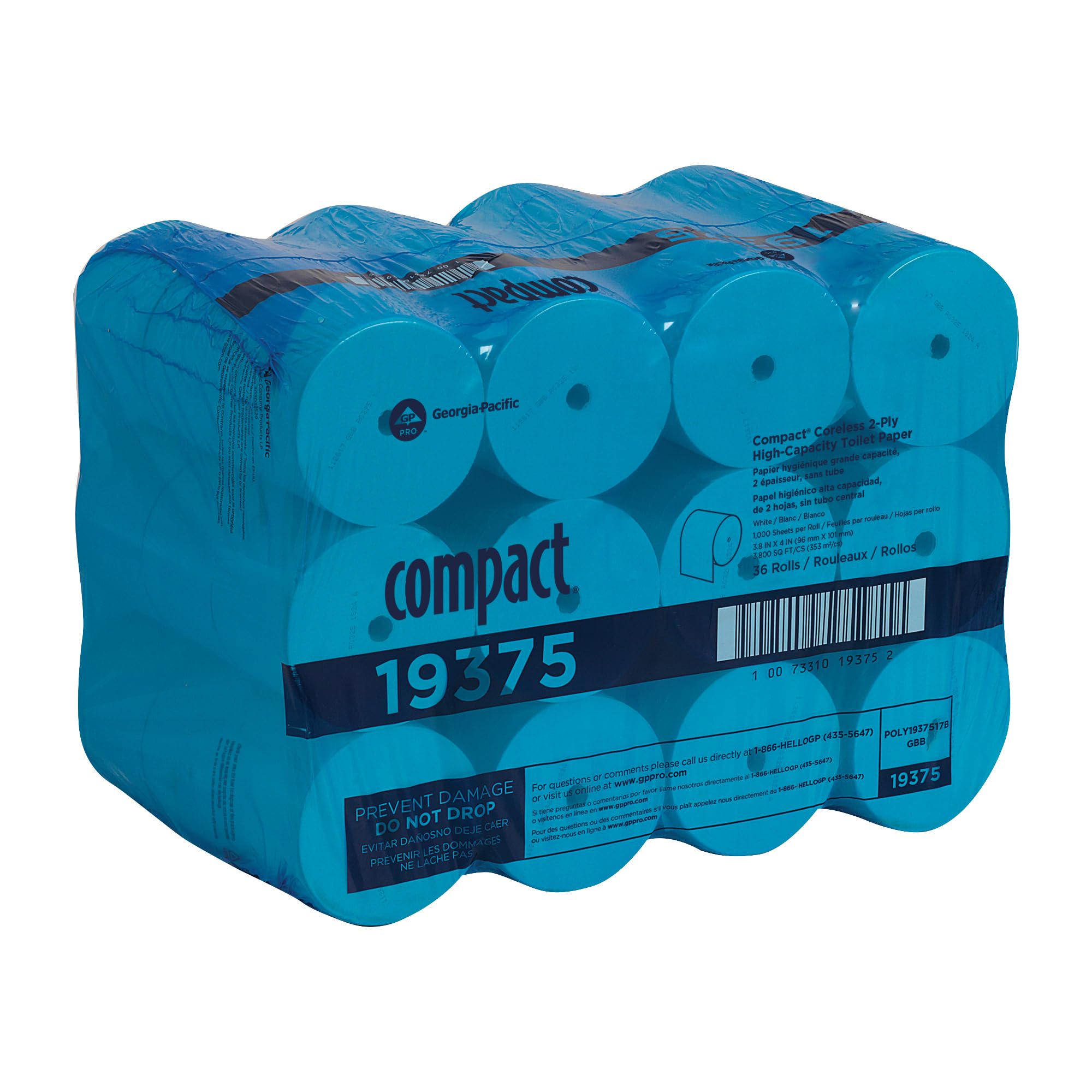 Georgia-Pacific Compact Coreless Recycled Toilet Paper

